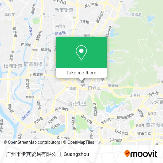 广州市伊其贸易有限公司 map