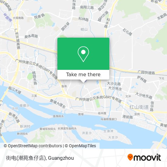 街电(潮苑鱼仔店) map