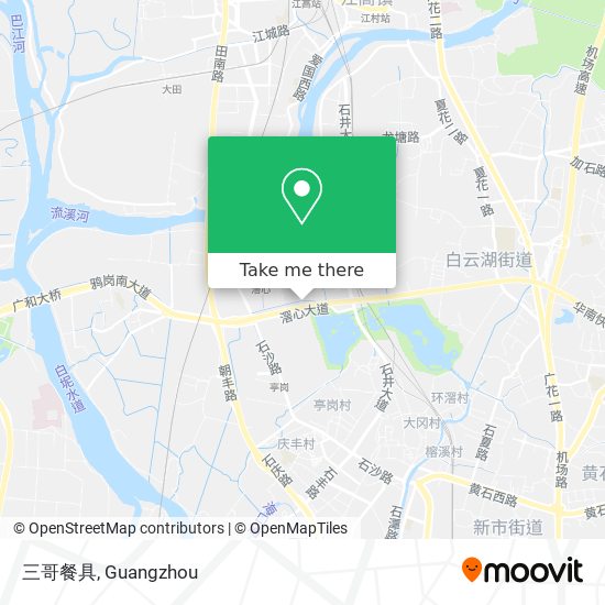 三哥餐具 map