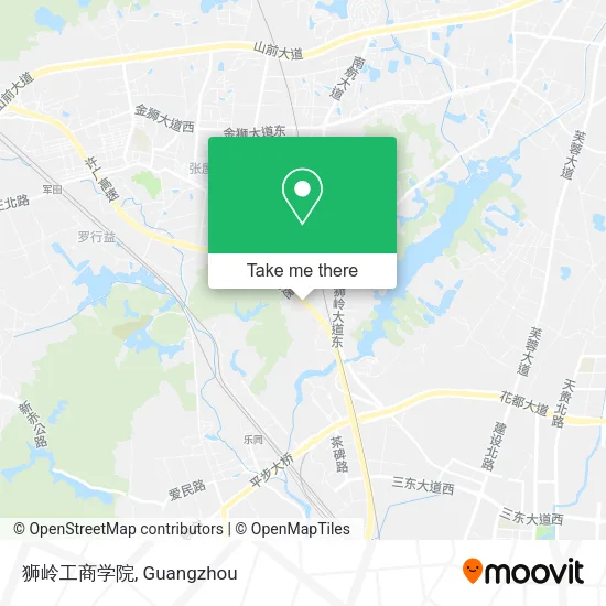 狮岭工商学院 map