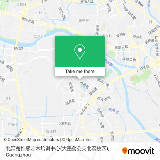 北滘楚惟馨艺术培训中心(大墨蒲公英北滘校区) map