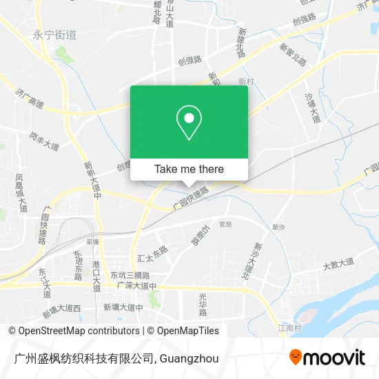 广州盛枫纺织科技有限公司 map