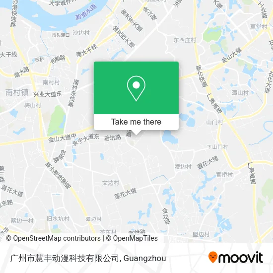 广州市慧丰动漫科技有限公司 map