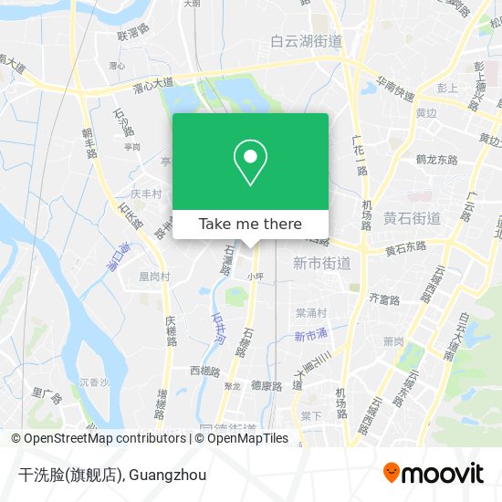 干洗脸(旗舰店) map