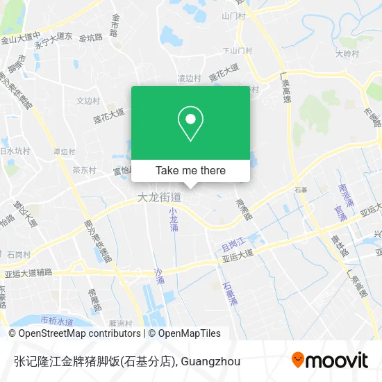 张记隆江金牌猪脚饭(石基分店) map