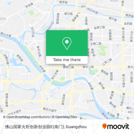 佛山国家火炬创新创业园E(南门) map