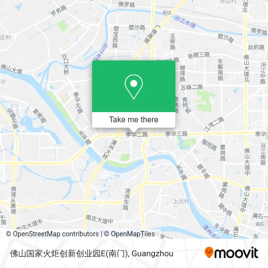 佛山国家火炬创新创业园E(南门) map