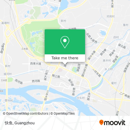 快鱼 map