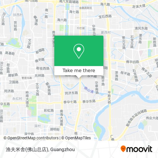 渔夫米舎(佛山总店) map