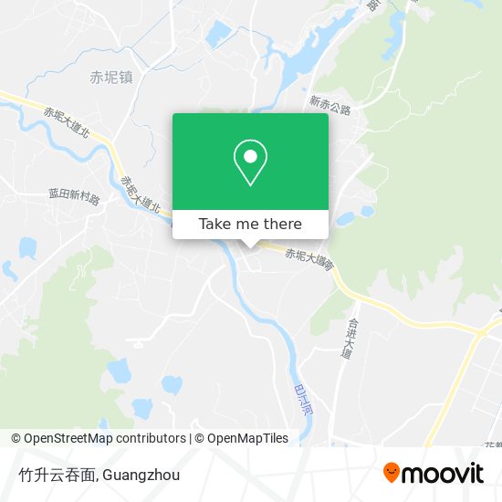 竹升云吞面 map