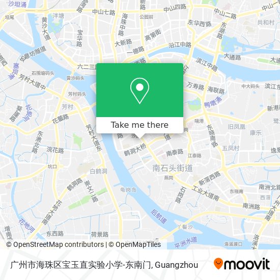 广州市海珠区宝玉直实验小学-东南门 map