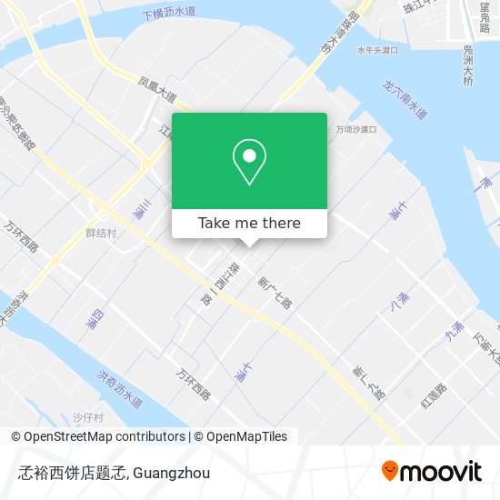 孞裕西饼店题孞 map