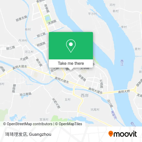 琦琦理发店 map
