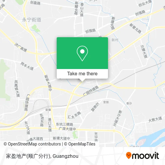 家盈地产(顺广分行) map