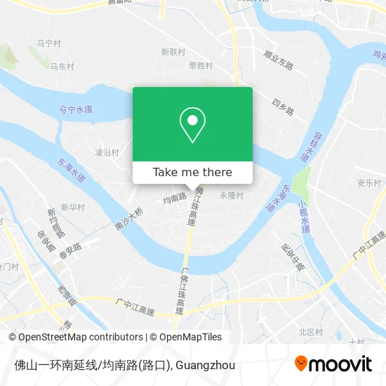 佛山一环南延线/均南路(路口) map
