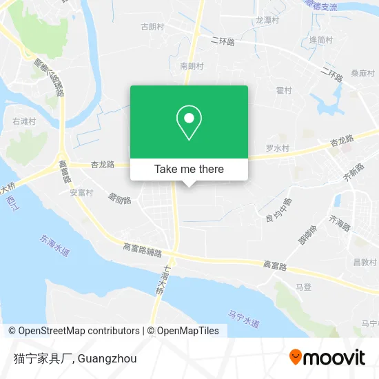 猫宁家具厂 map