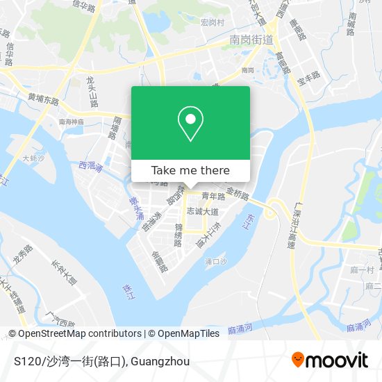 S120/沙湾一街(路口) map