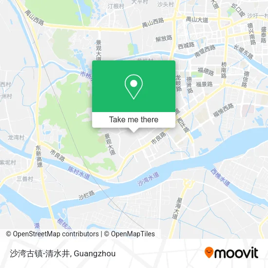 沙湾古镇-清水井 map