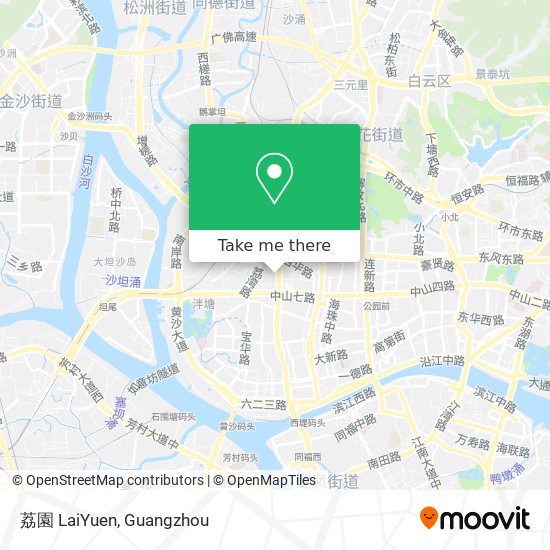 荔園 LaiYuen map