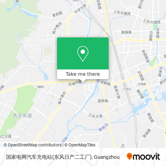 国家电网汽车充电站(东风日产二工厂) map