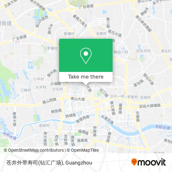 苍井外带寿司(钻汇广场) map