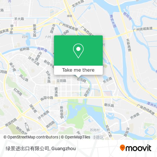 绿景进出口有限公司 map