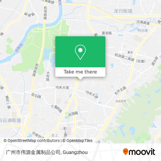 广州市伟源金属制品公司 map