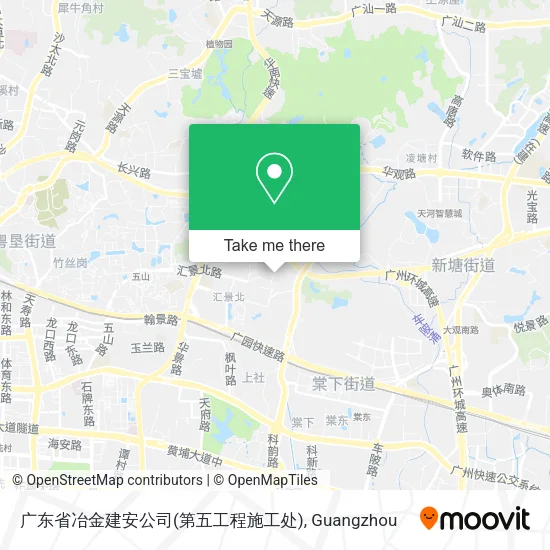 广东省冶金建安公司(第五工程施工处) map