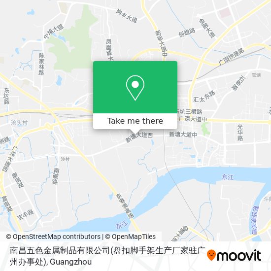 南昌五色金属制品有限公司(盘扣脚手架生产厂家驻广州办事处) map