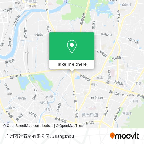 广州万达石材有限公司 map