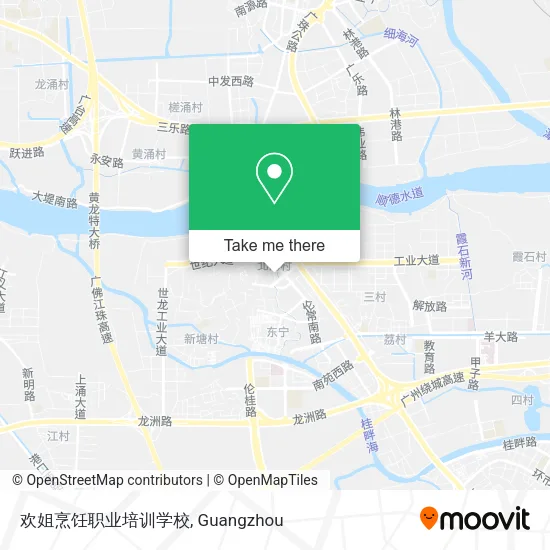 欢姐烹饪职业培训学校 map