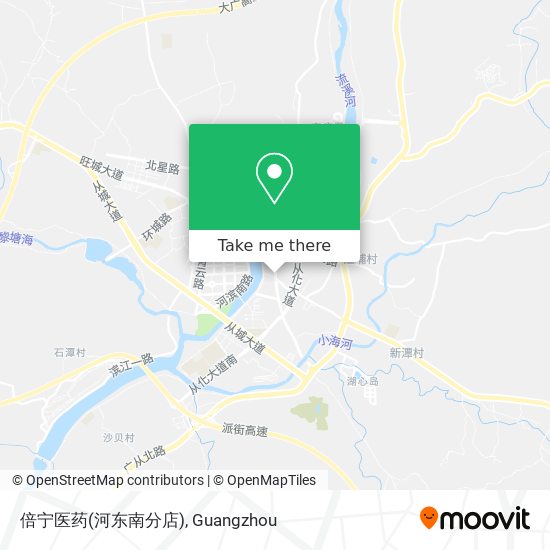 倍宁医药(河东南分店) map