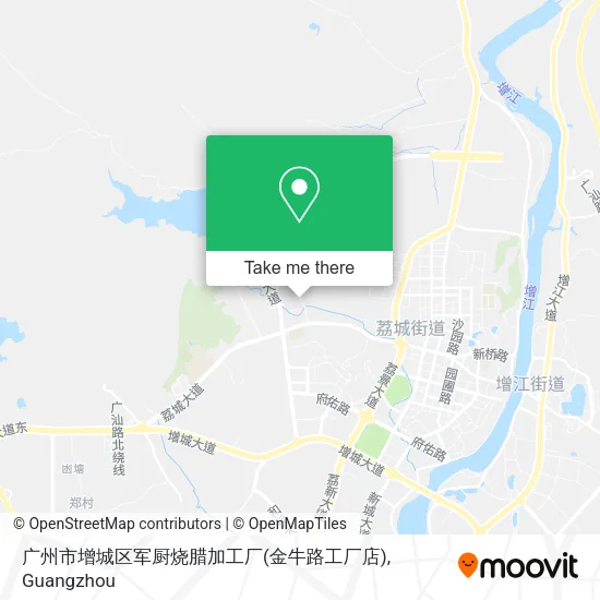 广州市增城区军厨烧腊加工厂(金牛路工厂店) map
