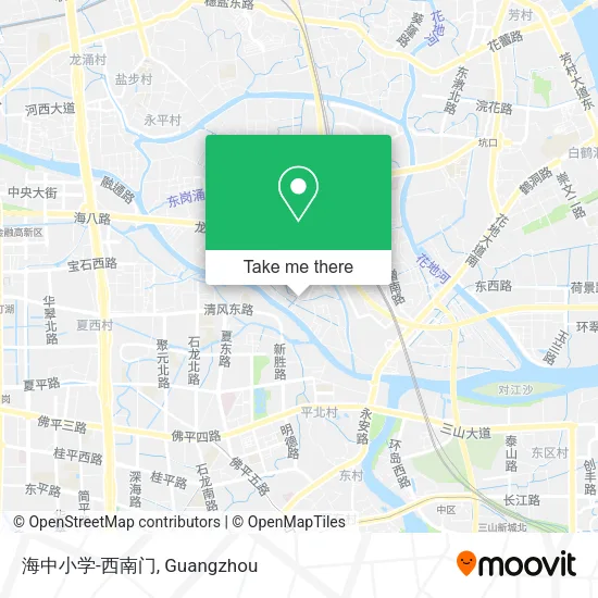 海中小学-西南门 map