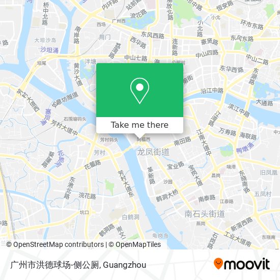 广州市洪德球场-侧公厕 map