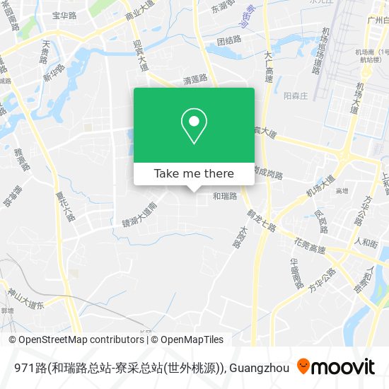 971路(和瑞路总站-寮采总站(世外桃源)) map
