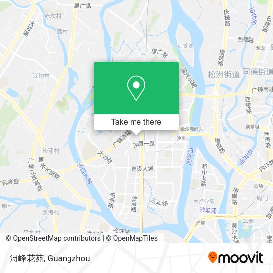 浔峰花苑 map