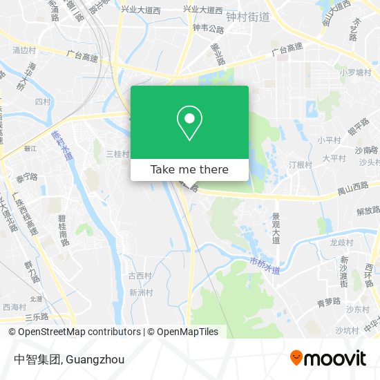 中智集团 map