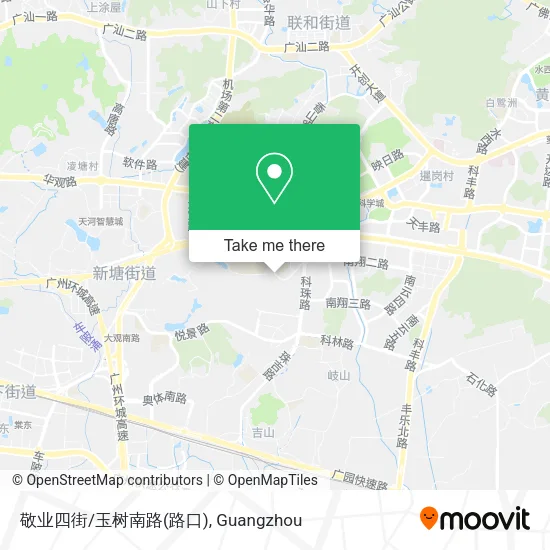 敬业四街/玉树南路(路口) map