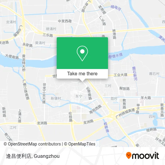 逢昌便利店 map