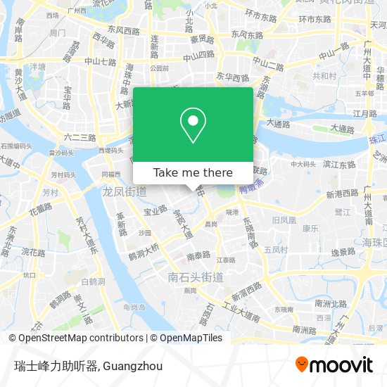 瑞士峰力助听器 map