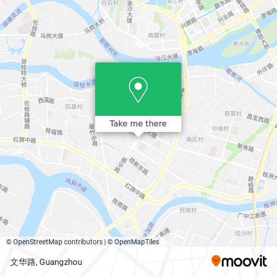 文华路 map