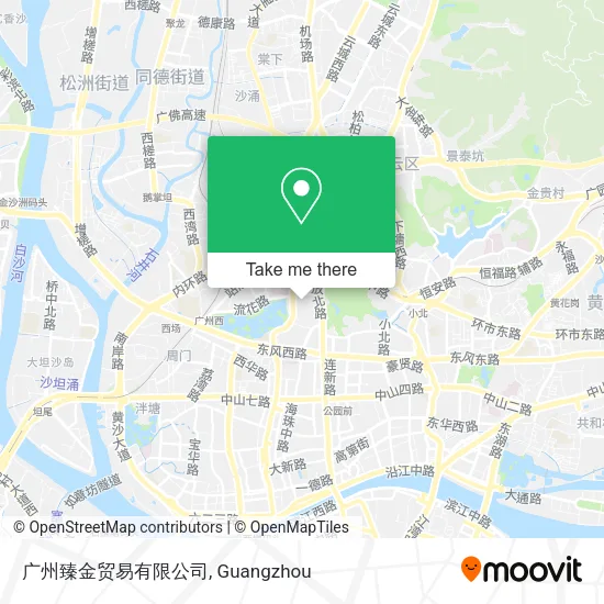 广州臻金贸易有限公司 map