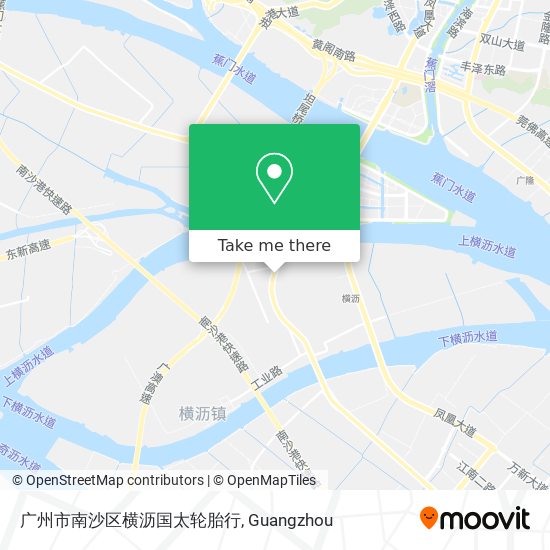 广州市南沙区横沥国太轮胎行 map
