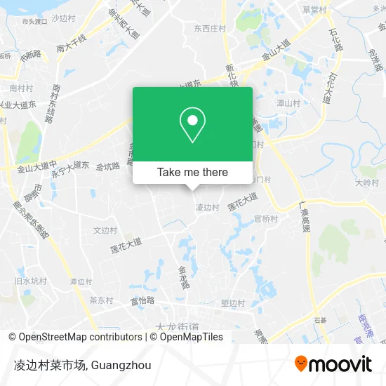 凌边村菜市场 map