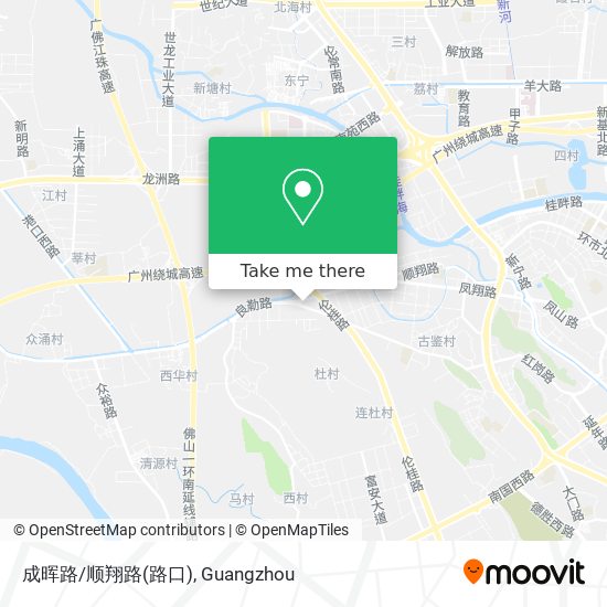 成晖路/顺翔路(路口) map