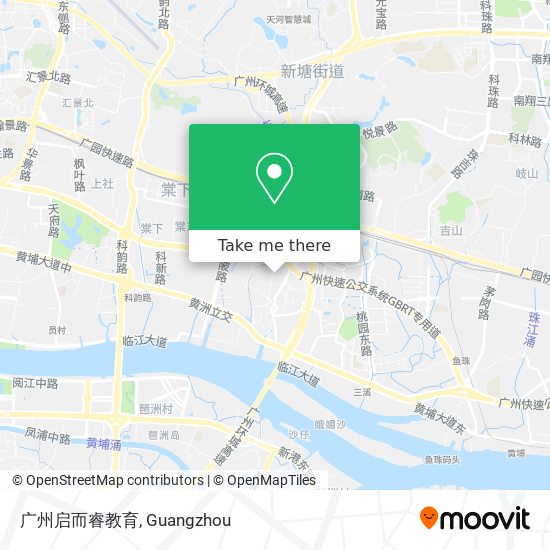 广州启而睿教育 map
