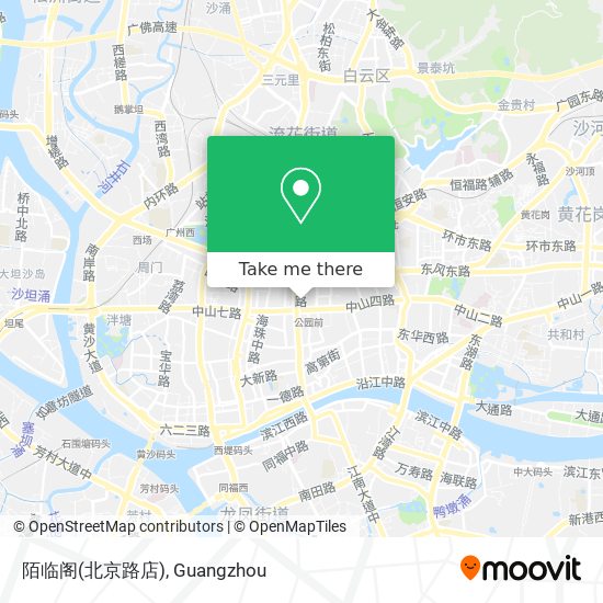 陌临阁(北京路店) map