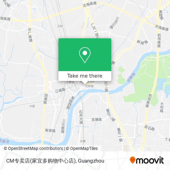 CM专卖店(家宜多购物中心店) map