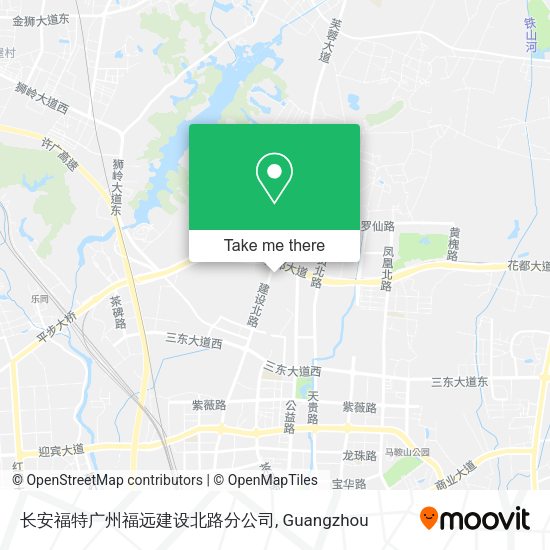 长安福特广州福远建设北路分公司 map